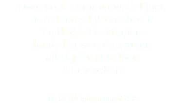 Door korte communicatielijnen is het mogelijk om direct en flexibel te kunnen handelen waardoor u ten alle tijden geholpen kan worden! - WENEKA International B.V. -